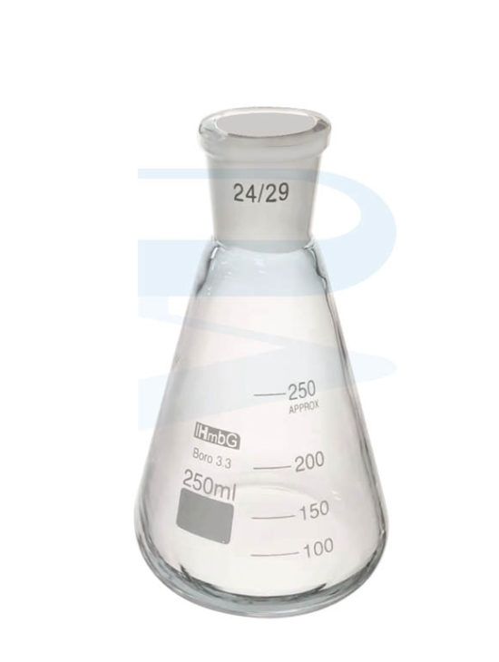 Conical Flask HmbG, with Socket, Boro3.3 Progressive Scientific Sdn. Bhd.