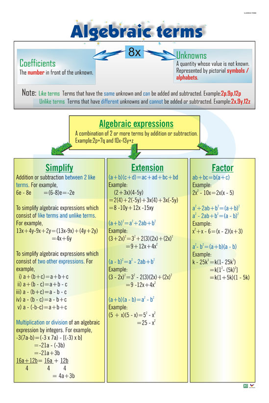 Algebraic Terms