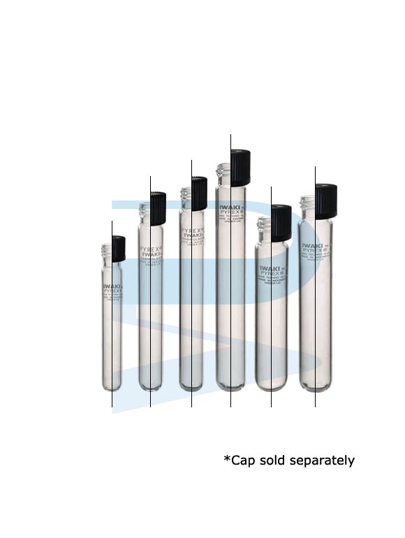 Test Tube IWAKI, Screw Thread, Boro3.3
