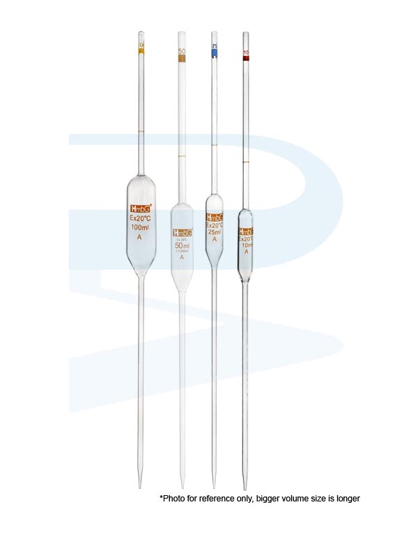 Group_G1527_G1487_G1770_G0717_Pipette-Volumetric-A-HmbG Volumetric Pipette, Class A, Colour-Coded, HmbG