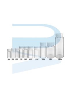 White Rack 250 Specimen Specimen Vial w/ White PP cap, Japan - Progressive Scientific Sdn. Bhd.