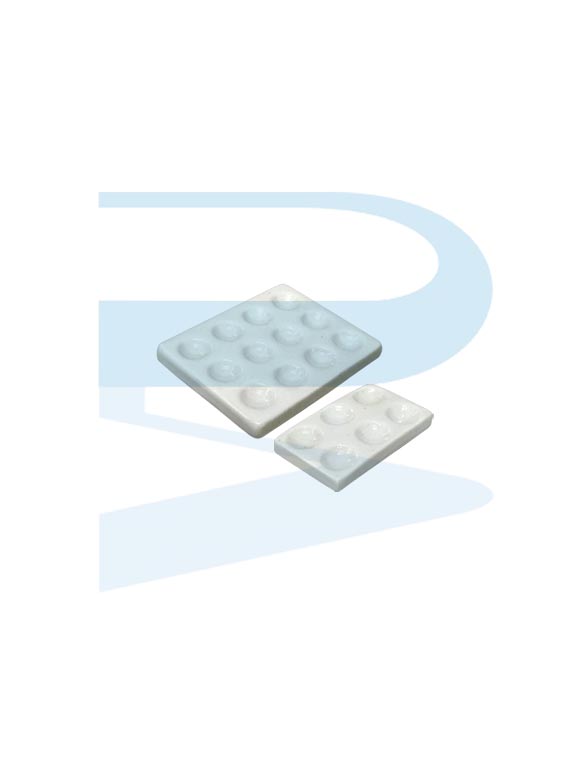 Spotting Plate, Porcelain