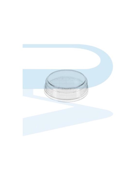 Petri Dish with counting area (Contact Plate / Rodac Plate), PS, HmbG Progressive Scientific