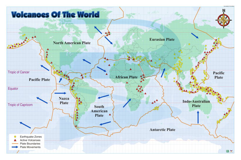 Volcanoes Of The World - Progressive Scientific Sdn. Bhd.