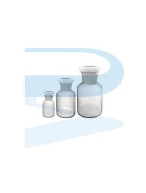 Reagent bottle Clear Wide Mouth c/w poly stopper