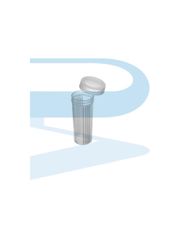 Slide Mailer, 3 slides, vertical cylindrical type, neutral, screw cap, PP