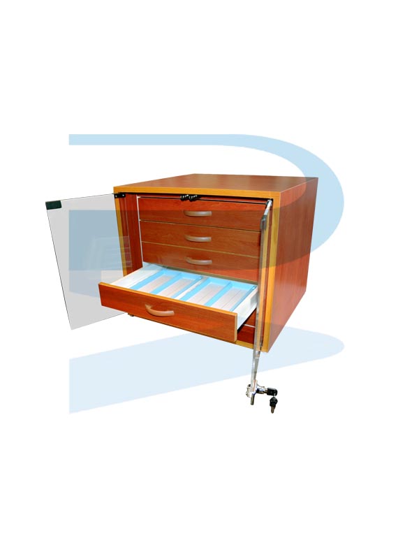 Slide Storage Cabinet 1000 slides Wooden