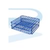 Test Tube Rack, Epoxy Wire, Blue, Ø15mm x 100 holes