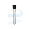 Test Tube w/Screw cap & Silicone Liner , Round Bottom, Boro3.3, CN (16x100mm)
