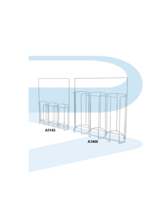 Group_A3466_A5145_Rack-Petri-Dish-3-columns-steel-wire-epoxy Petri Dish Rack, 3 columns, Epoxy Wire, For Plastic Dish Ø60mm, Ø65mm or Ø90mm
