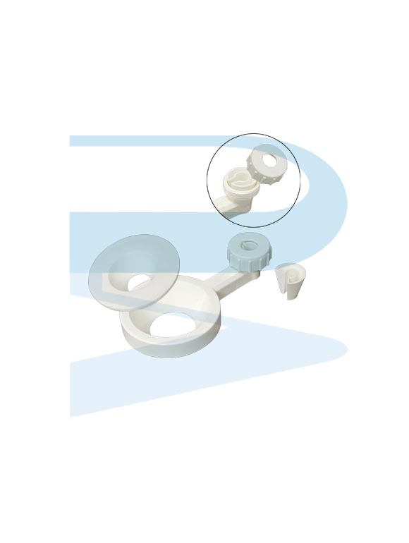 Funnel Holder, 1 place, PP