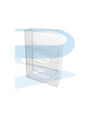 Glove Container/ Dispenser, for 3 boxes,  Acrylic