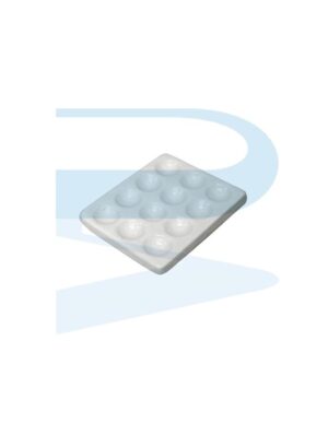 G1886_Tile-12-cavity-porcelain-spotting-plate-In Spotting Plate, Porcelain, In