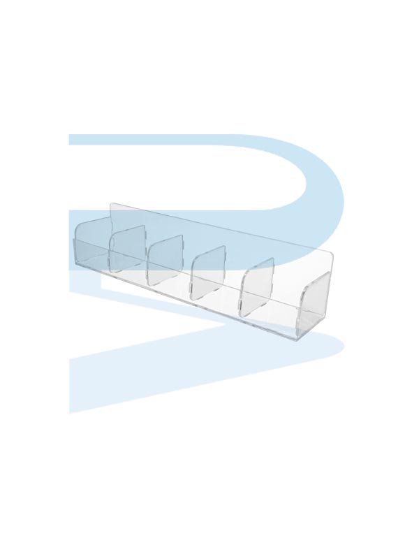 Urine bottle Rack, 5 places, Acrylic